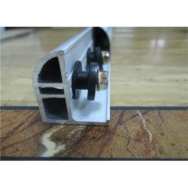 Grille Aluminium Sliding Window Channel Vertical Installation On Balconies