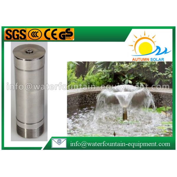 Morning Glory Pool Fountain Heads , Water Feature Fountain Heads Cone Shape Cover