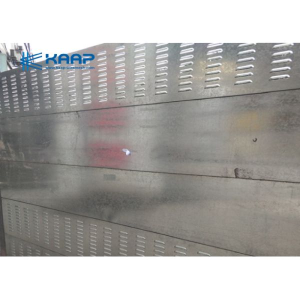 Noise Barrier Weld Mesh Fence Panels Electric Galvanized 1-4mm Thickness Design