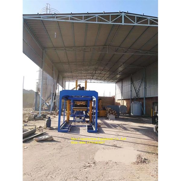 Fully Automatic Cement Block Machine Holly Brick Production Line 8 Pcs/Mould