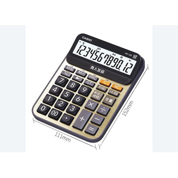 For Authentic Casio/ Casio MY-120 with Voice Sound Calculator Desktop trumpet sound music computer