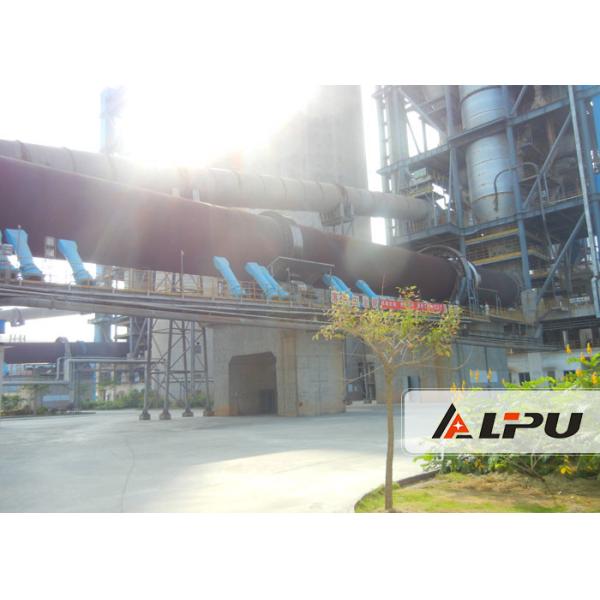 Energy Saving Rotary Kiln Cement Plant for Cement Clinker Dry / Wet Process 37kw