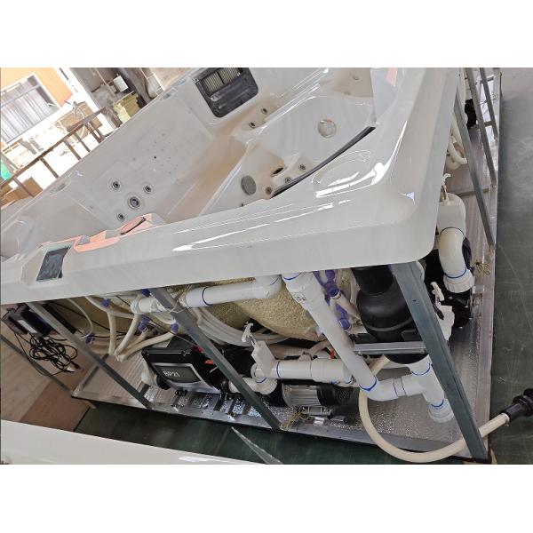 89-Jet Acrylic Hot Tub 8 Person Ourdoor Jacuzzi SPA 600-Pound Capacity