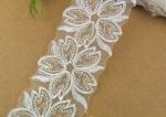 Embroidered Alibaba China Wholesale Embroidered Chemical White flower Lace