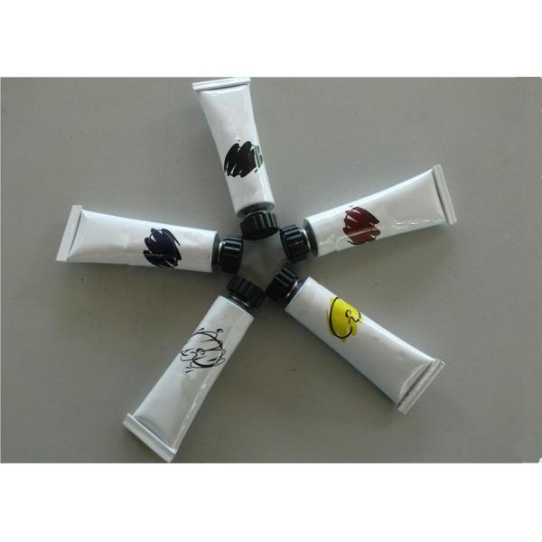 30ml Cream Collapsible Aluminum Tube , Custom Logo Squeeze Tube Packaging