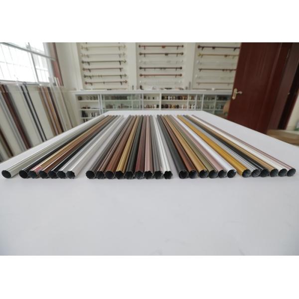 5 Metres Black Zinc Alloy Wrought Iron Curtain Rods