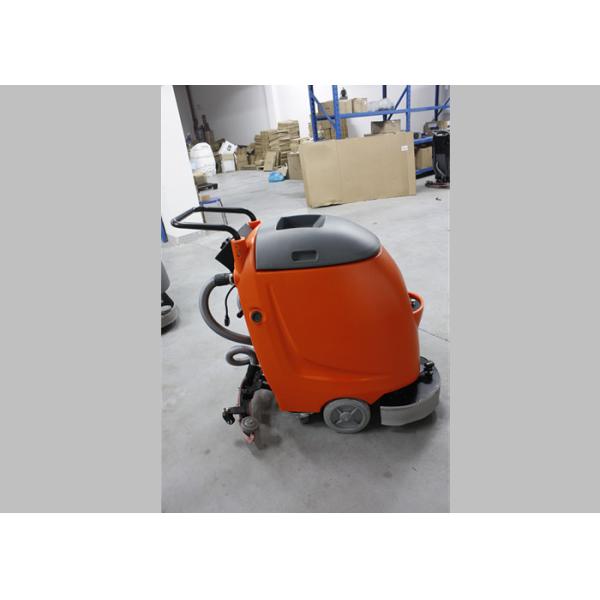 Semi - Automatic Washer Scrubber Dryer Machines With Anti - Skid Big Wheel