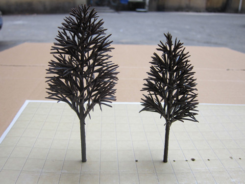 plastic tree arms--1:75model tree,miniature artifical tree arms,tree trunk