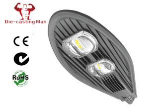 Cheap Heat Resistance Black IP 65 External LED Street Light Fixtures AC85 - 265v for sale