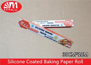 Bakery Silicone Coated Parchment Paper Roll 30CM Wide 10M Length Non Stick Surface