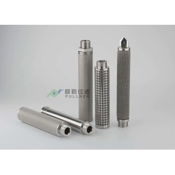 120℃ Stainless Steel Mesh Water Filters SS 304 016L Pleated Customerized OD
