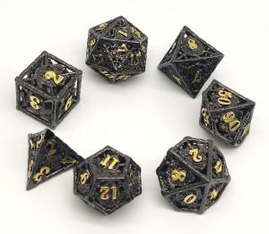 China Polished Odorless Sharp Resin Dice , Hand Sanded Precision Polyhedral Dice on sale