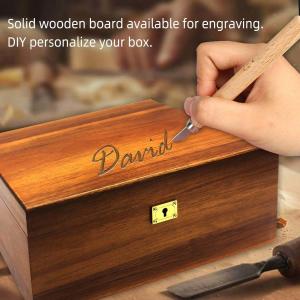 Cheap Eco Friendly Lockable Wooden Storage Box for sale