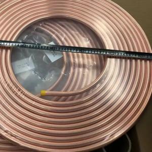 Cheap ASTM B280 Copper Coil Tube C12200 C24000 In Air Conditioning Refrigeration for sale