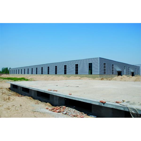 High Standard Steel Structure Workshops Fireproof Metal Structure Construction