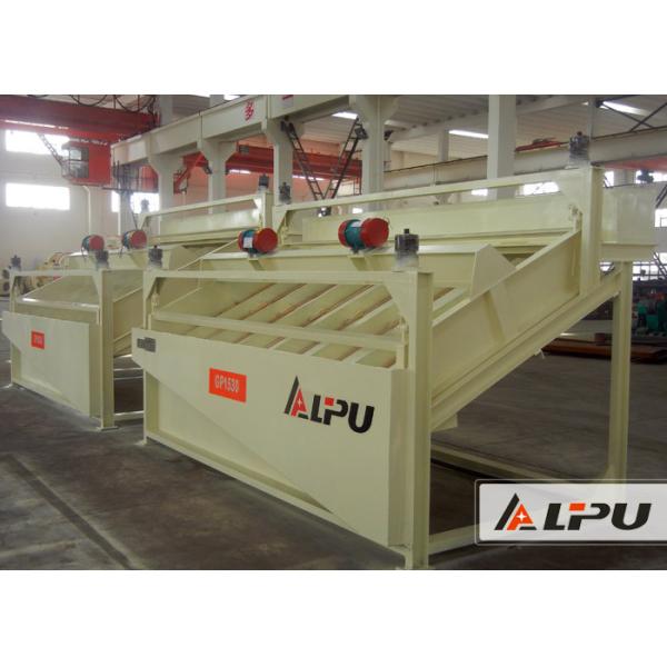 Wear Resistant High Frequency Screen Mineral Ore Dressing Plant 2×0.37kw