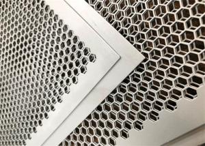 Cheap White Color Decorative Perforated Metal Stainless Steel Plate With Polished Surface for sale