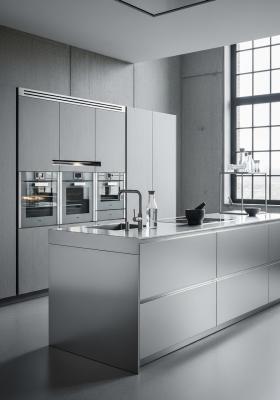 Urban Stone Minimal Kitchen Island System in 304 Stainless Steel