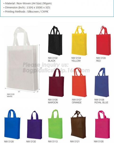 New design recycle rope handle non woven bag with eyelet, Customized printing non woven bag flat punch bag for shoes&gar