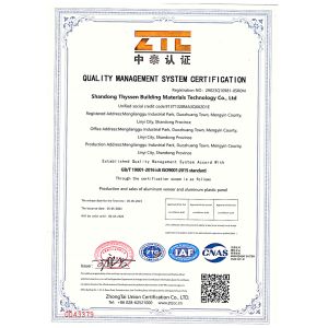 Linyi Flying Carpet Trading Co., Ltd Certifications