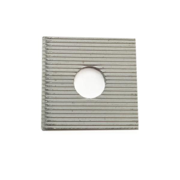 Facade Cladding System Aluminum Antislip Spacer With Clips Customized ODM
