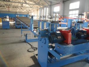 Cheap Full Automatic WPC Board Profile Production Line For Deck / Mirror Frame for sale