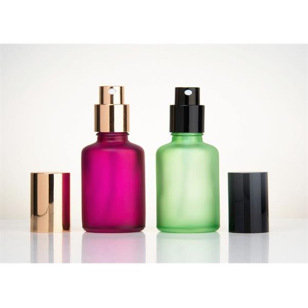 20ml Portable Glass Perfume Bottles Gradient Color With Single Wall