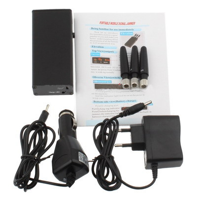 3 Antenna Cheap Handheld Cell Phone GSM CDMA DCS PHS GPS Signal Jammer Blocker Isolator