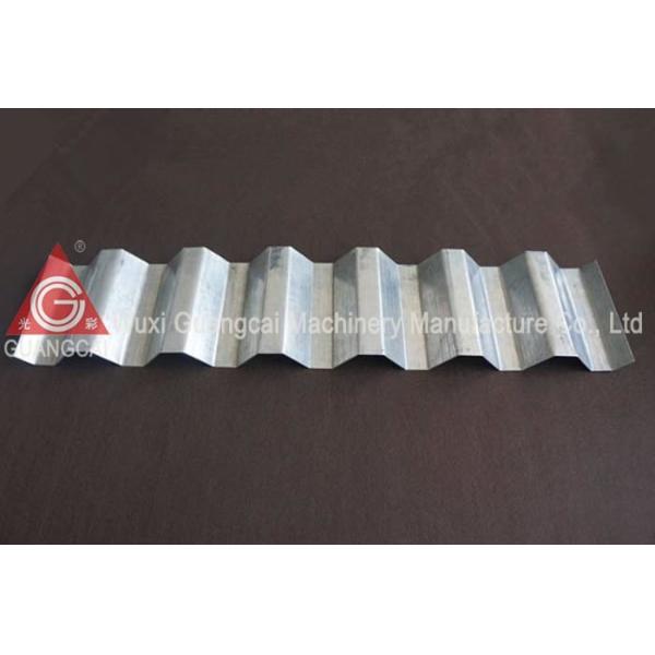 Galvanized Surface Steel Floor Decking / Steel Deck For Concrete Floor