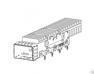 Cheap DWDM EML LC Duplex Optical Fiber Transceiver 2291634-3 for sale