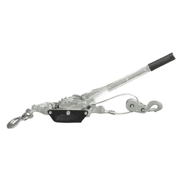Carbon / Stainless Steel 2T Manual Hand Power Puller , Cable Hoist Puller