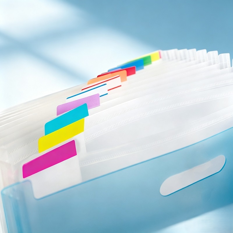 Neon Colored Index Tab Sticky Notes With Writeable And Repositionable Design