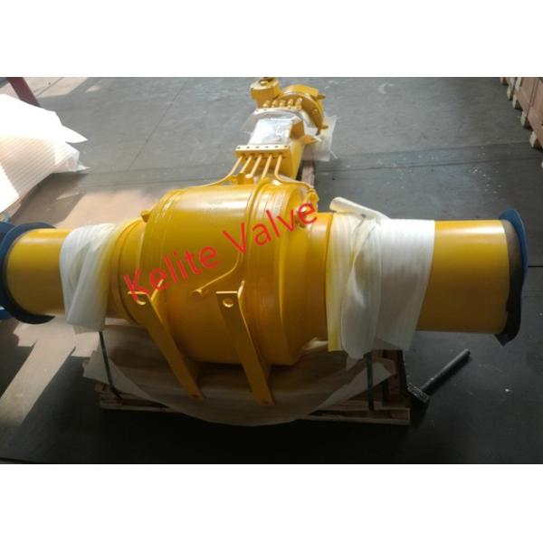 API 6D Fully Welded Ball Valve Carbon Steel Stainless Steel Material