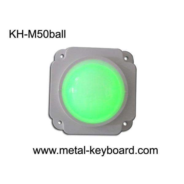 50 MM Mechanical Resin trackball  / Backlit trackball Pointing Device
