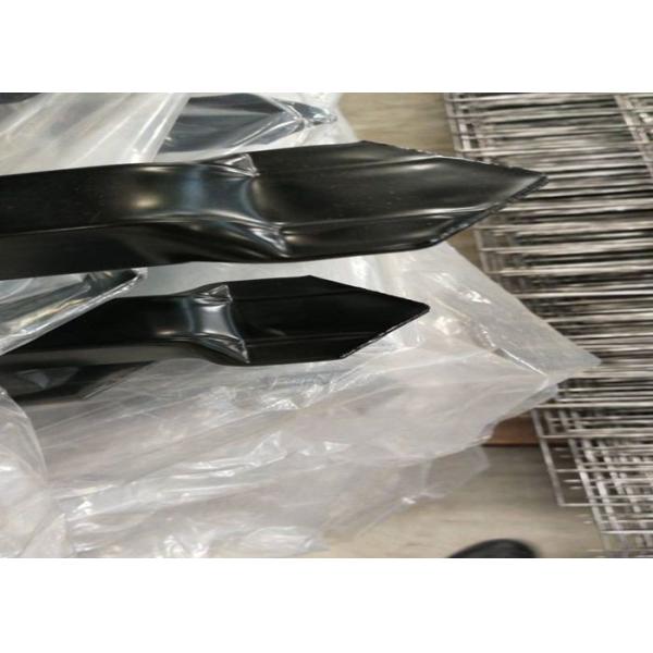 Ornamental Galvanized Steel Tube Fence Panels Easily Assembled CE Approved