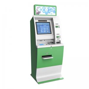 China ODM RS232 Money Exchange Banking Automation Kiosks With Printer And Scanner on sale