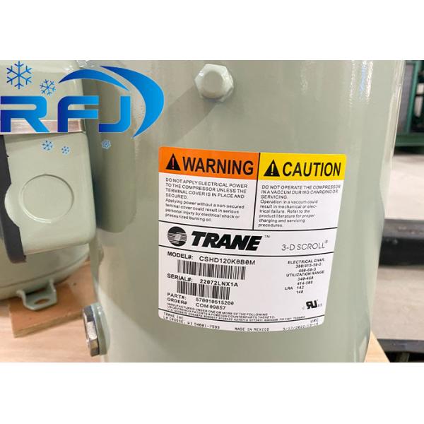 Trane CSHD120K0B0M Scroll Compressor 10ph R410a 102kg 380-415V/3/50HZ Operation