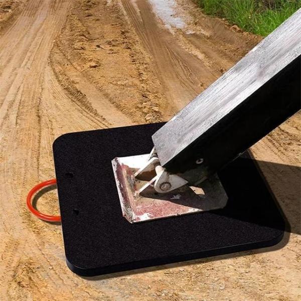 Construction Material Rigid Anti Impact HDPE Board Outrigger Stabilizer Pad
