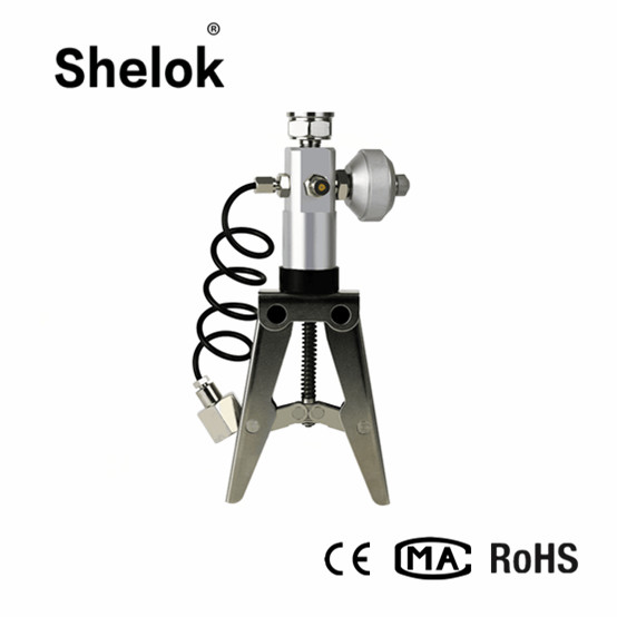 1.6 2.0 2.5mpa Hand vacuum pump with pressure gauge pressure test machine