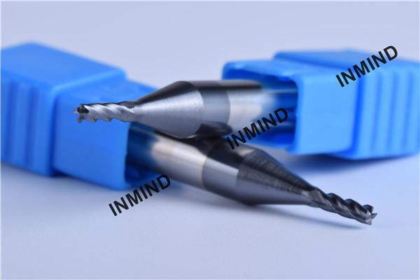 6mm Shank , 2*6*6D*50L*4F , AlTiN Coating Square carbide cutting bit 4 Flute , Milling tools , Fixed Shank