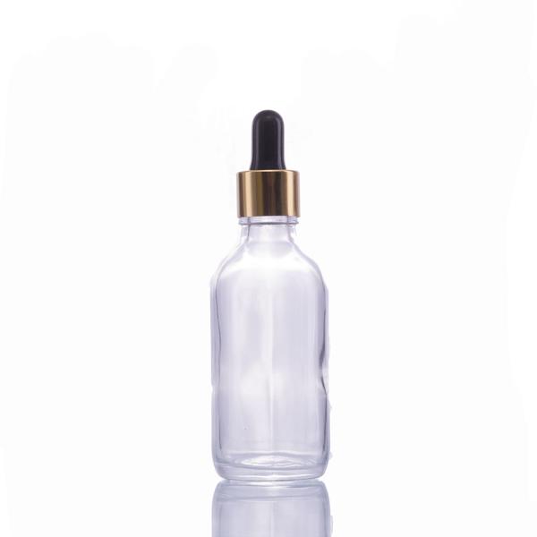 10ml Clear Glass Vape Oil E Liquid Essential Oil Dropper Bottles 18/410 Neck Size