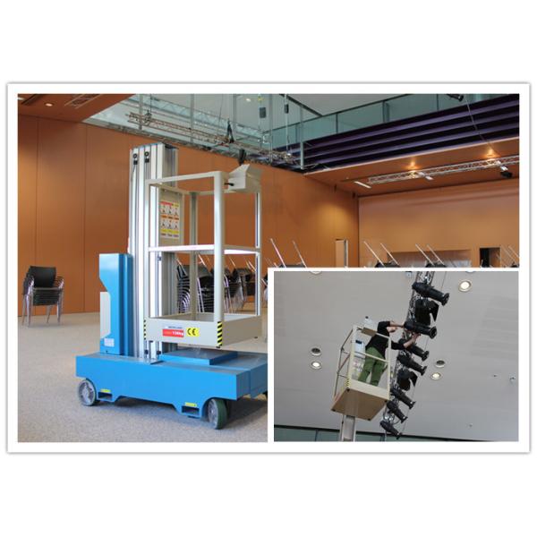 GTWZ5-1005 Self Propelled Aerial Work Platform 136 kg Rated Load For Warehouse