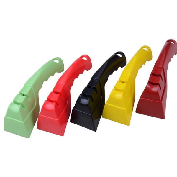 Ergonomic Handle Scissor Knife Sharpener , Multi Sharp Knife And Scissor Sharpener