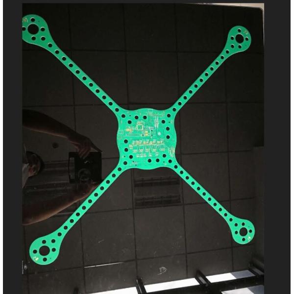 Oversized, UAV PCB FR-4 902*902mm Rigid Flexible Printed Circuit Board , Large Circuit Board Industrial Drone