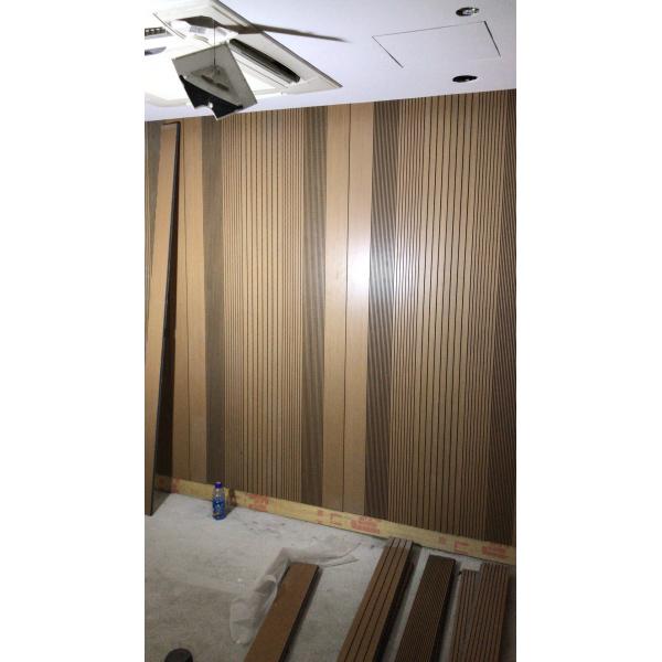 14/2mm Lecture Centre Maple Laminate Wooden Grooved Acoustic Panels Sound Absorption Board