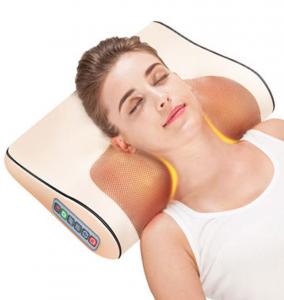 Cheap Infrared Heated Neck Massage Pillow Magnetic Therapy For Health Care Relaxation for sale
