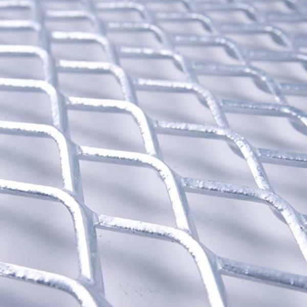 Hexagonal Hole Expanded Metal Wire Mesh For Decoration / Building