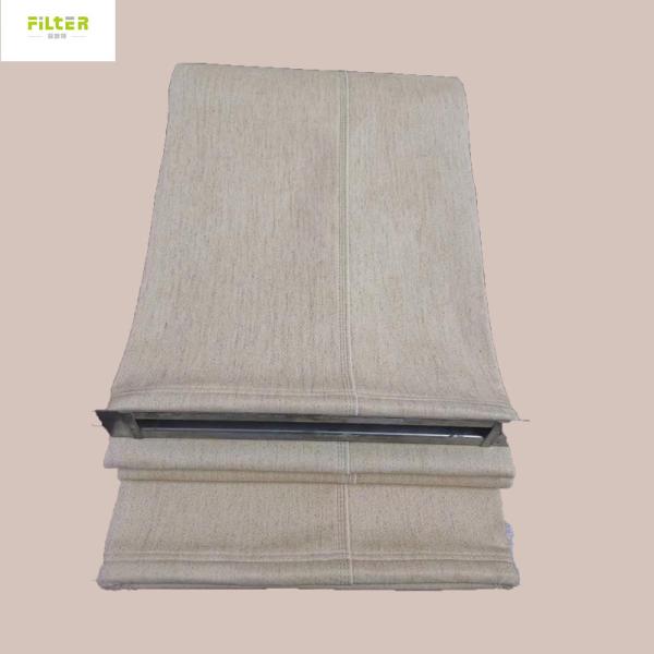 Asphalt Mixer Plant Dust Collector Aramid Filter Bag 500gsm