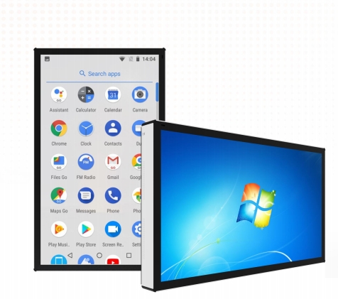 All In One 49 Inch Live Broadcast Equipment Mobile Computer Controlled Indoor Moving Touch Screen With Wifi Bluetooth For Meeting Live Presentation