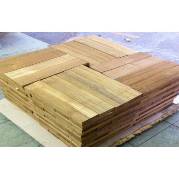 Sliced Cut  Wood Flooring Veneer Sheet , Teak Wood Veneering 0.5 mm